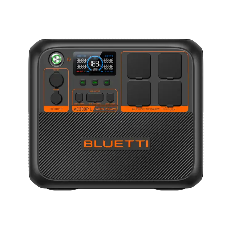 Bluetti AC200PL Powerstation mit App-Steuerung – 2304Wh Batteriespeicher für Zuhause