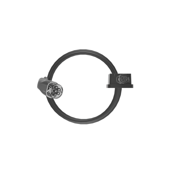 Deye Smart Wallbox mit Anschlusskabel und Steckdose für Elektrofahrzeuge