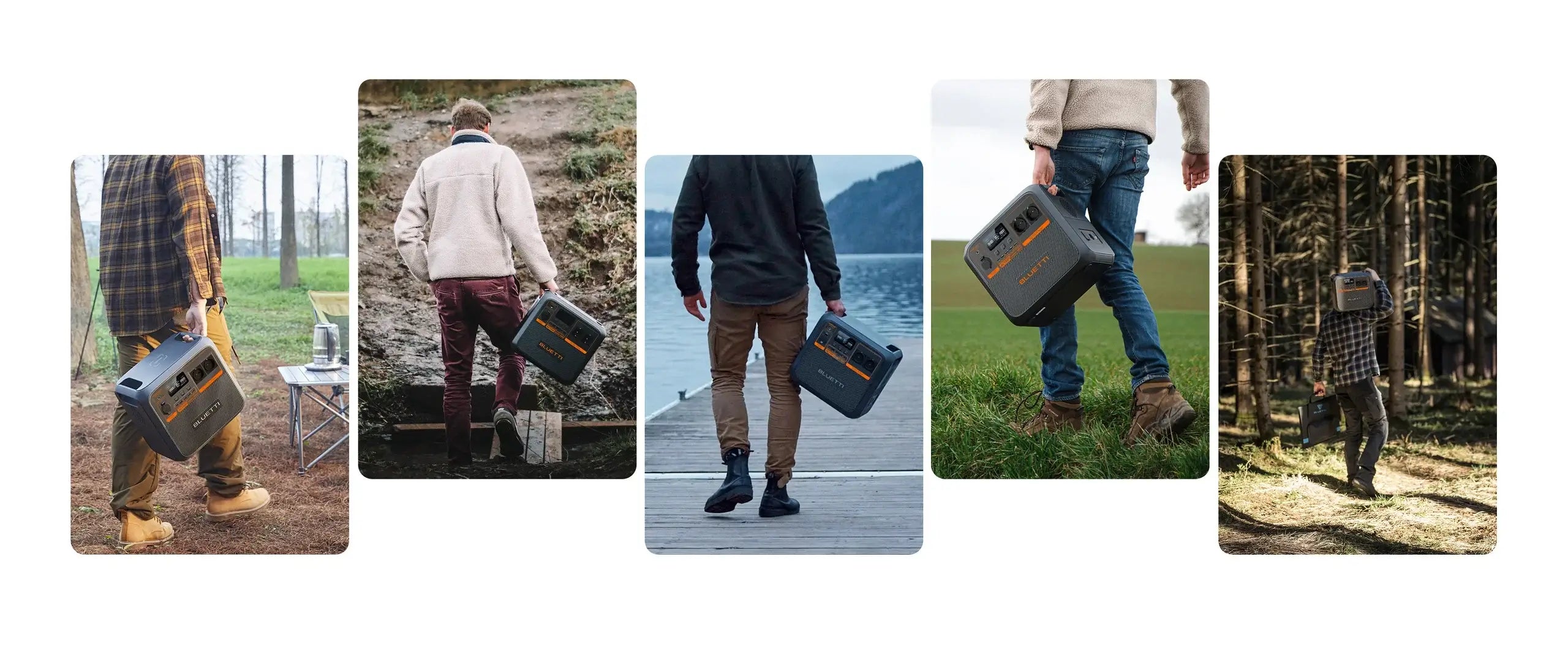 Bluetti AC180P im Einsatz beim Camping – Stromversorgung für Zelt und Outdoor-Ausrüstung