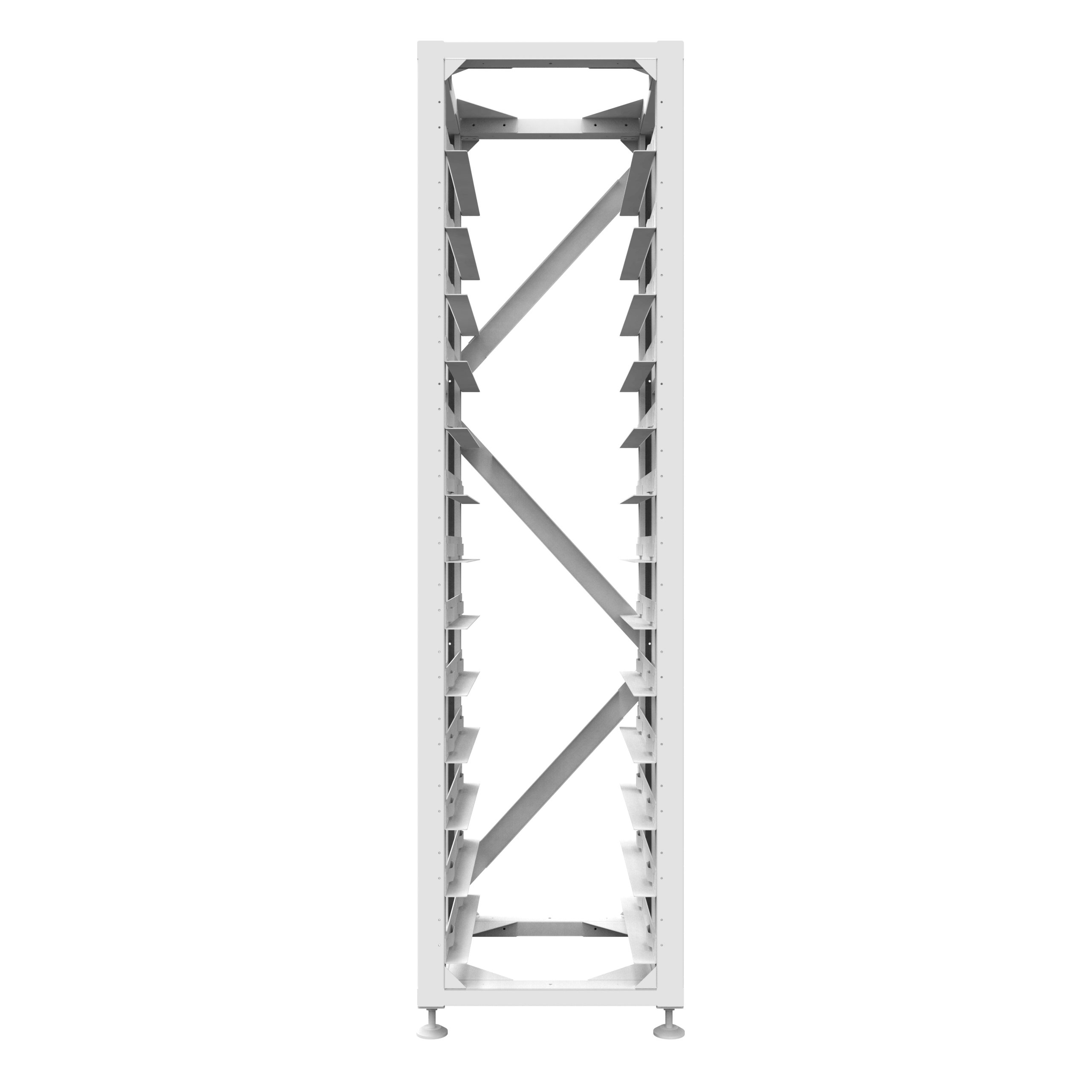 Deye 3U - Racksystem für Hochspannungsbatterien BOS-GM 5.1