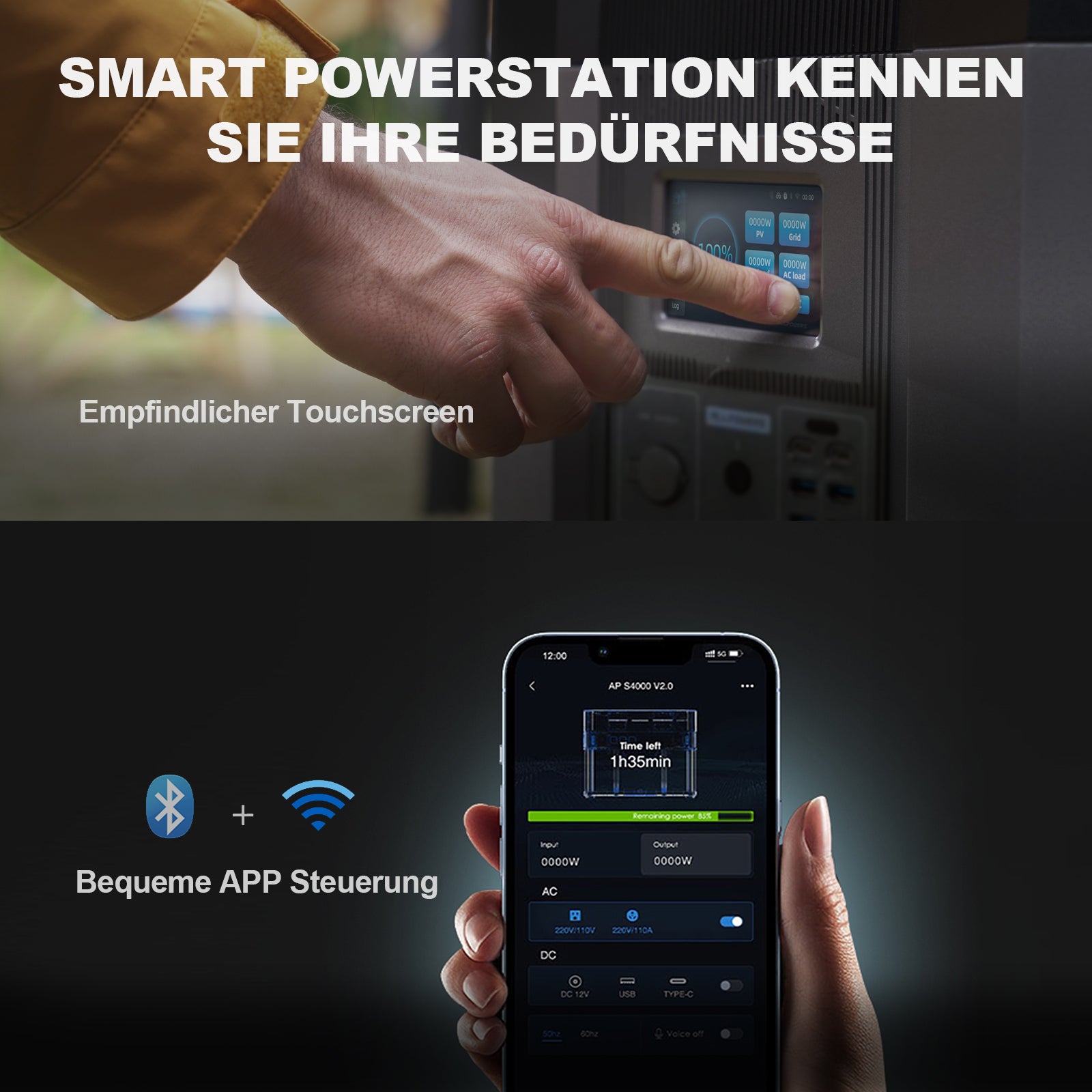 ALLPOWERS R4000 Home Backup Power Station | 4000W 3456Wh