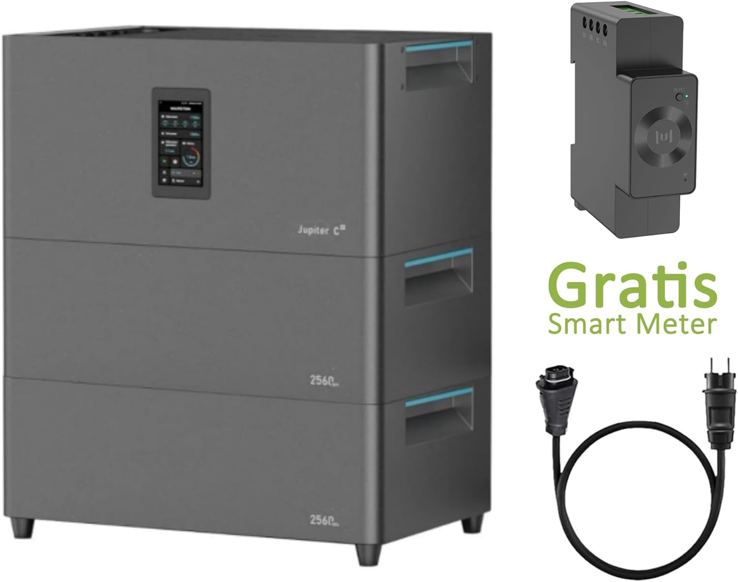 Marstek Jupiter C+ mit App-Steuerung – Visualisierung des Energieflusses im Haus