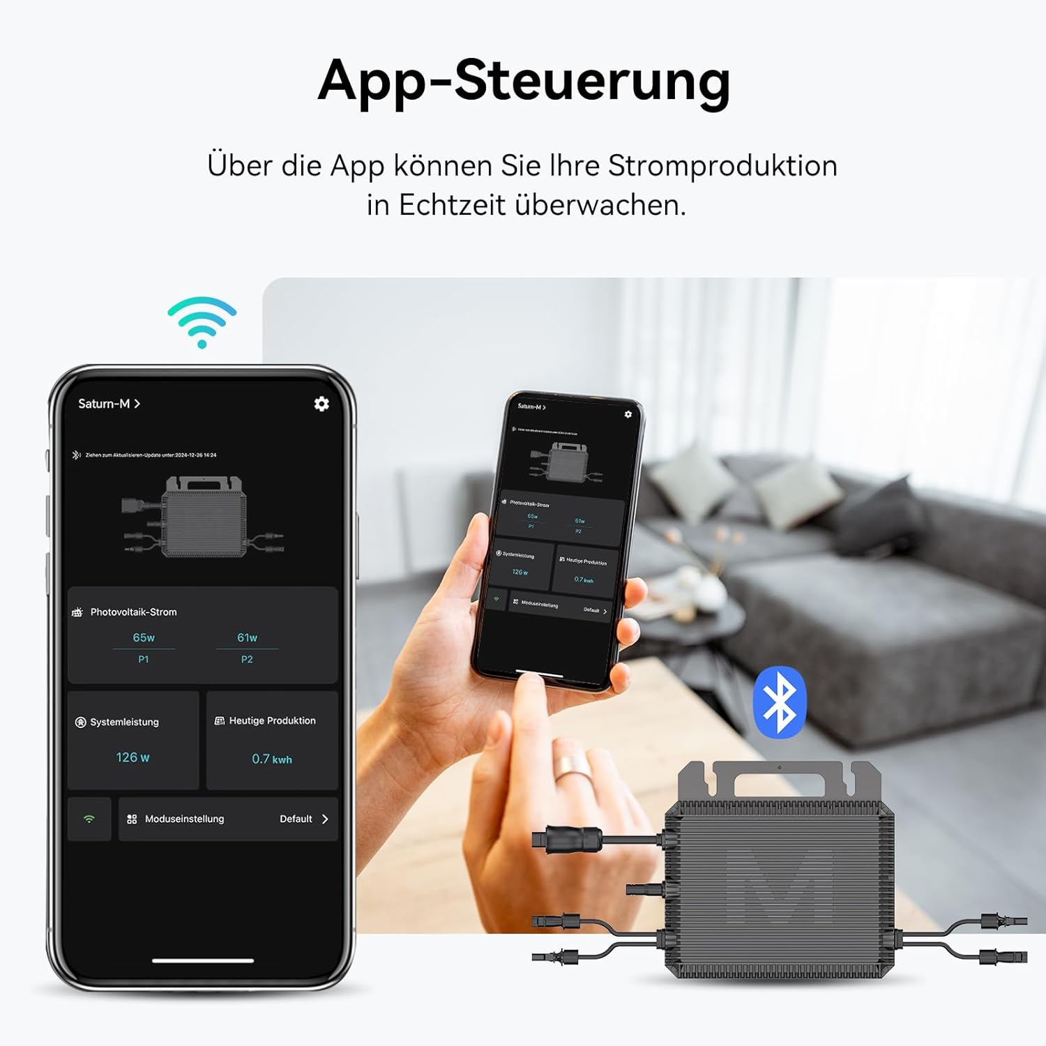 App-Steuerung des Marstek B2500 Systems – Echtzeit-Überwachung des Energieverbrauchs
