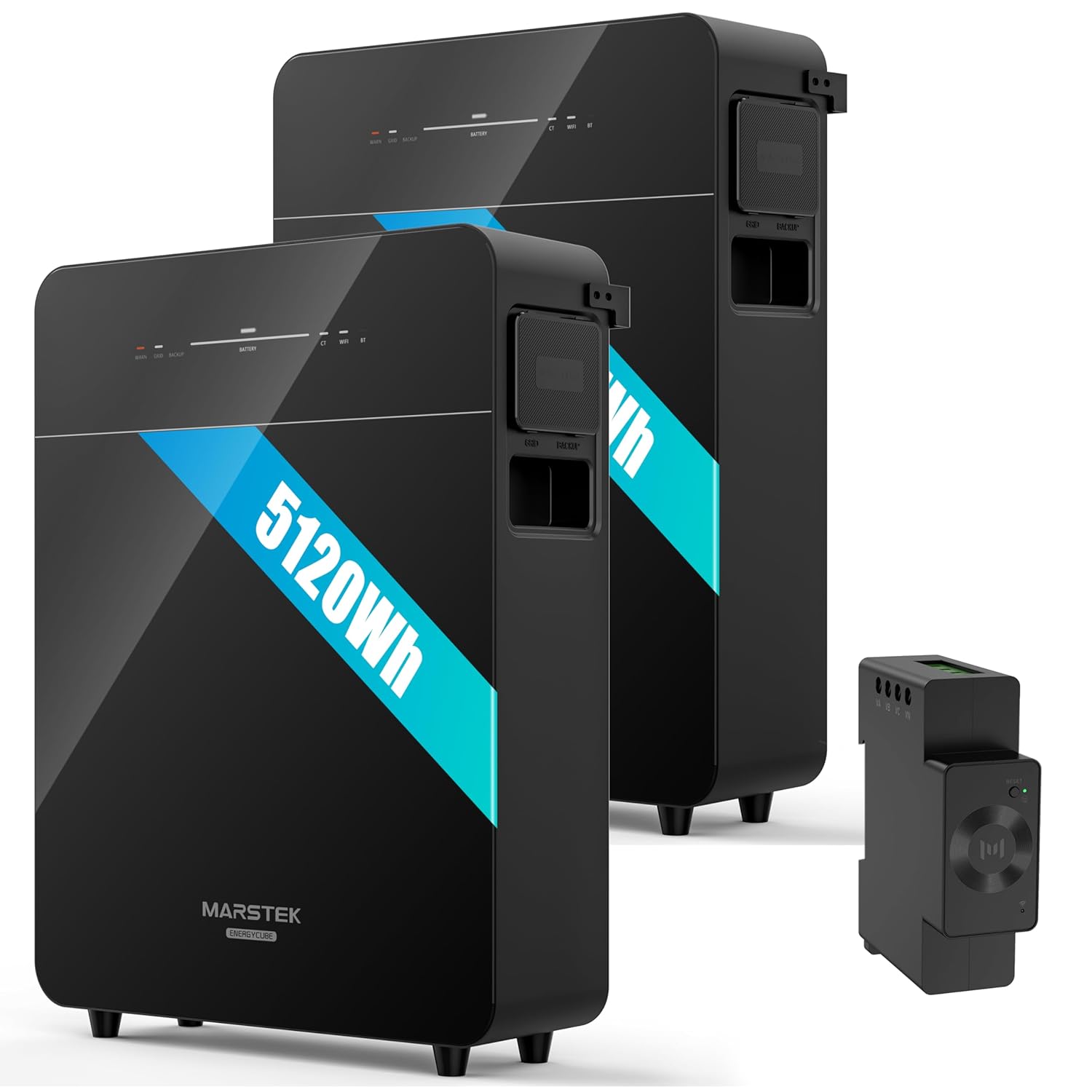 Marstek Venus E 3.0 Heimbatterie mit 5120Wh, ideal für Balkon- und Haushaltsanwendungen.