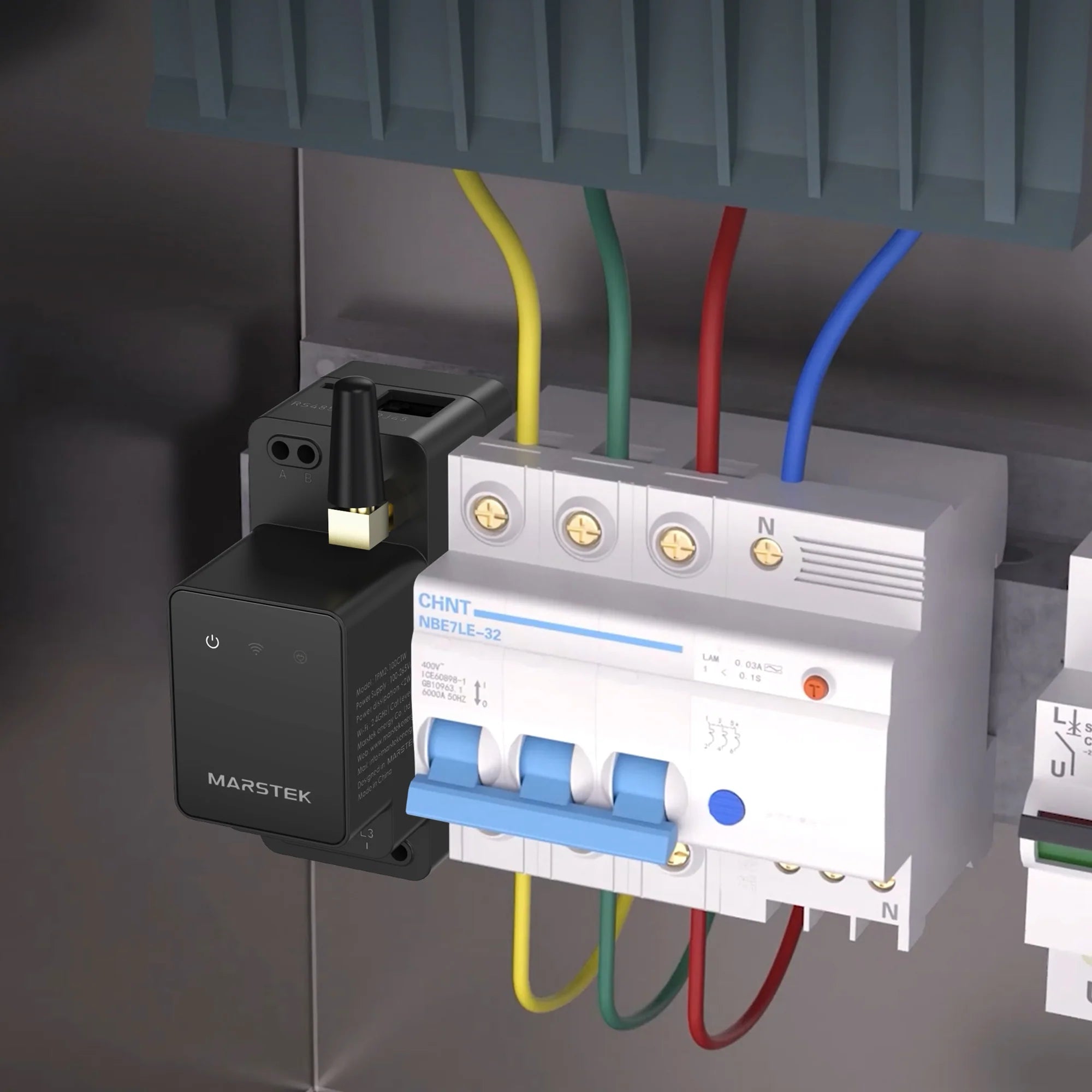 Marstek CT002 Smart Meter – 3-Phasen-Energiemonitor mit App-Steuerung