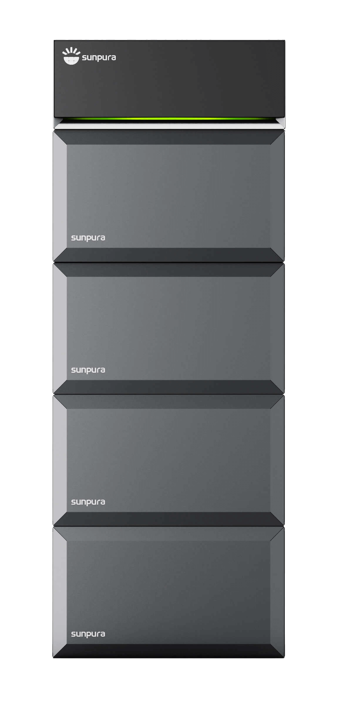 NOVGEN Sunpura All-in-one Plug & Play Energy Storage System ESS-S2400 – Balkonkraftwerk Set mit GreenLimon Solarmodulen und Wechselrichter