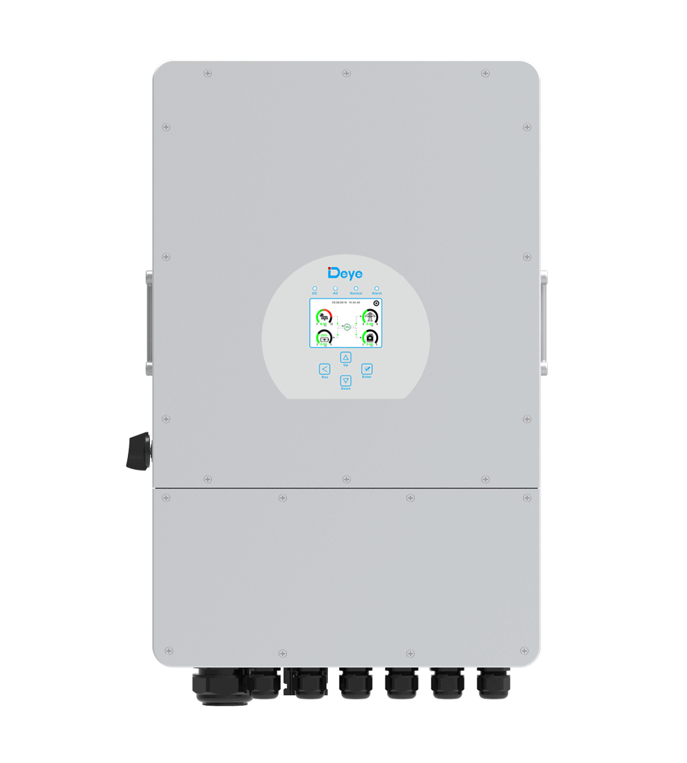 Deye 10KW Hybrid-Wechselrichter – 3-phasig für Solaranlage und Speicher