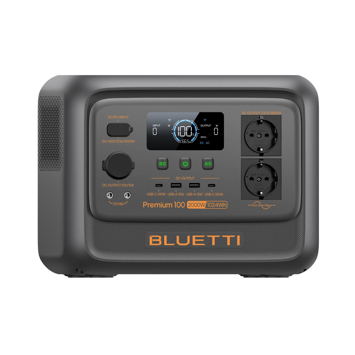 BLUETTI Premium 100 V2 Tragbare Powerstation – 1.024 Wh LiFePO₄