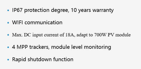 Deye SUN-M160G4-EU-Q0 1600W Single Phase | 4 MPPT | Micro Inverter – Balkonkraftwerk Set mit GreenLimon Solarmodulen und Wechselrichter