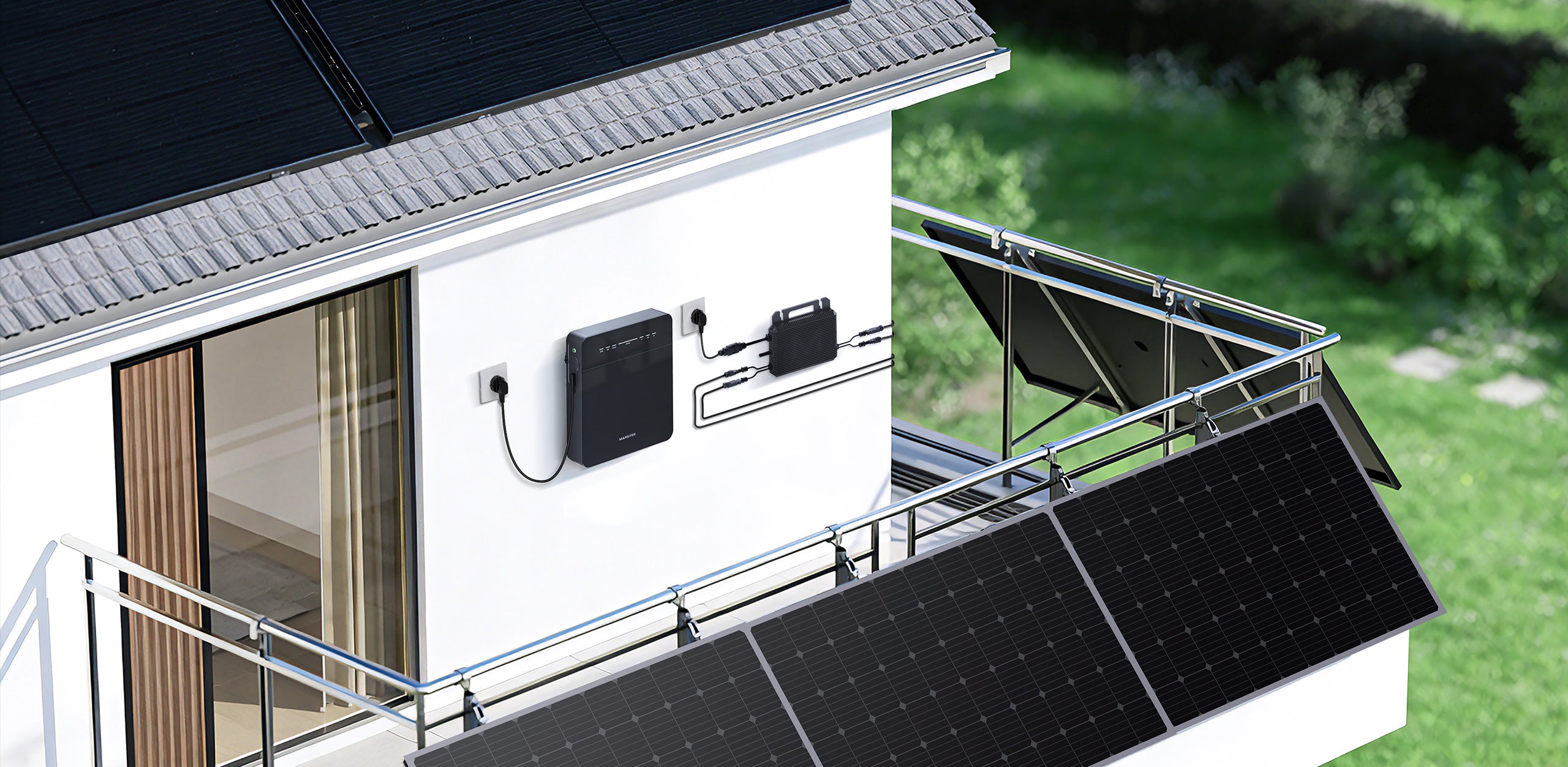 MARSTEK VENUS E Mini – 2 kWh Plug-in Battery with 1.5 kW Bidirectional Inverter and Backup Power