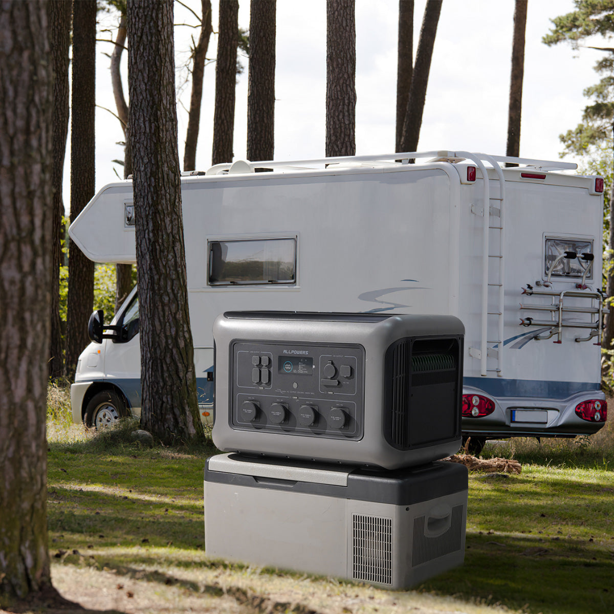 ALLPOWERS R3500 V2 Home Backup Power Station | 3500W 2880Wh Portable Solar Generator