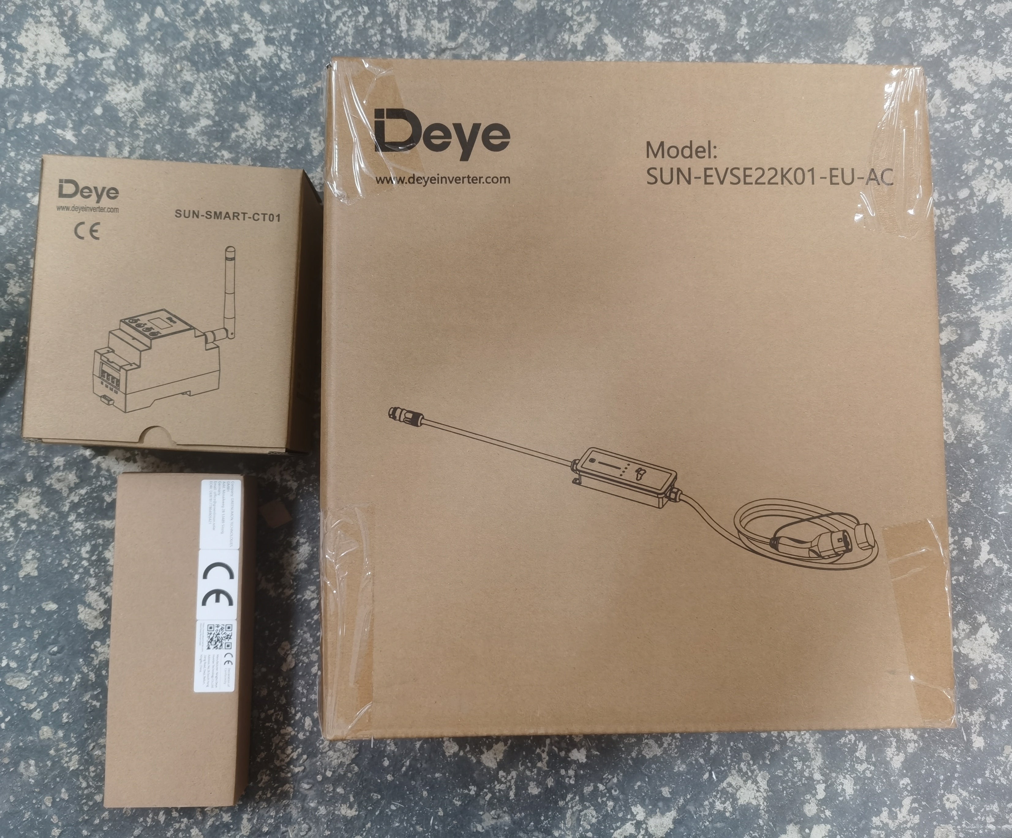 Deye wallbox 22KW | EV-Wechselstromladegerät | SUN-EVSE22K01-EU-AC