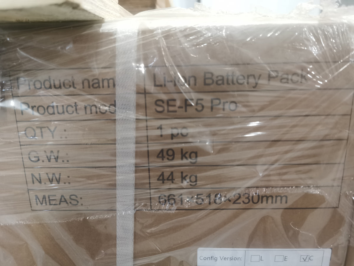 Deye Solar-Speicherpaket – 5 kW dreiphasiger Hybrid-Wechselrichter + 5,12 kWh SE-F5 Pro Batterie