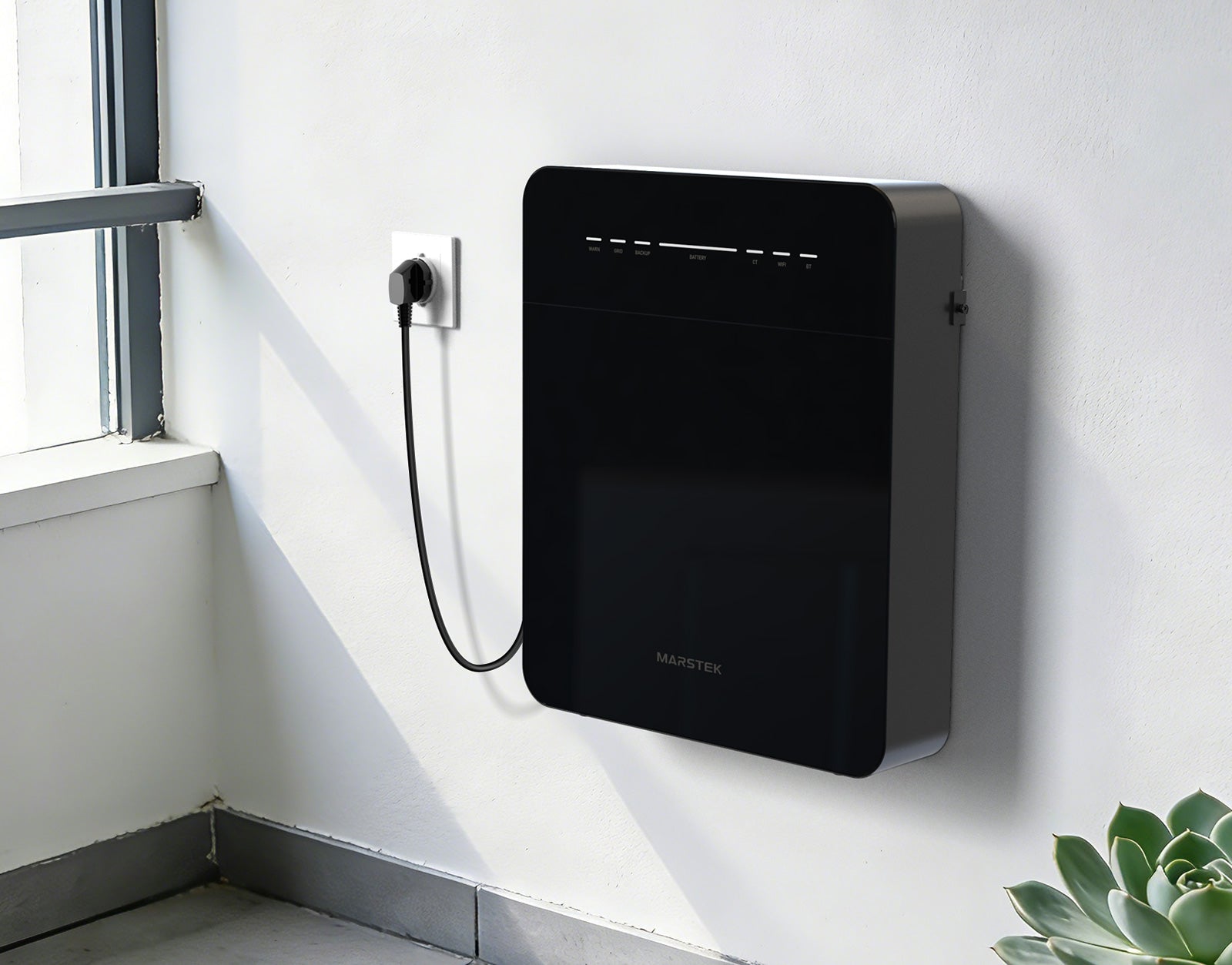 MARSTEK VENUS E Mini – 2 kWh Plug-in Battery with 1.5 kW Bidirectional Inverter and Backup Power