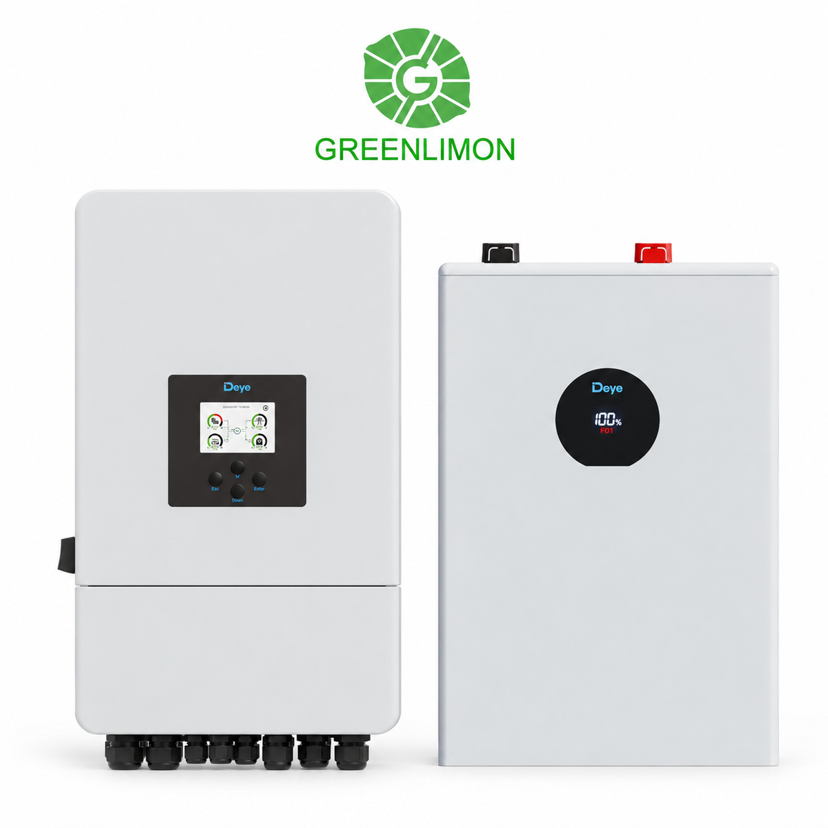 Deye Energy Storage Bundle: 5 kW SG05LP3 Hybrid Inverter + 5.12 kWh SE-F5 Battery