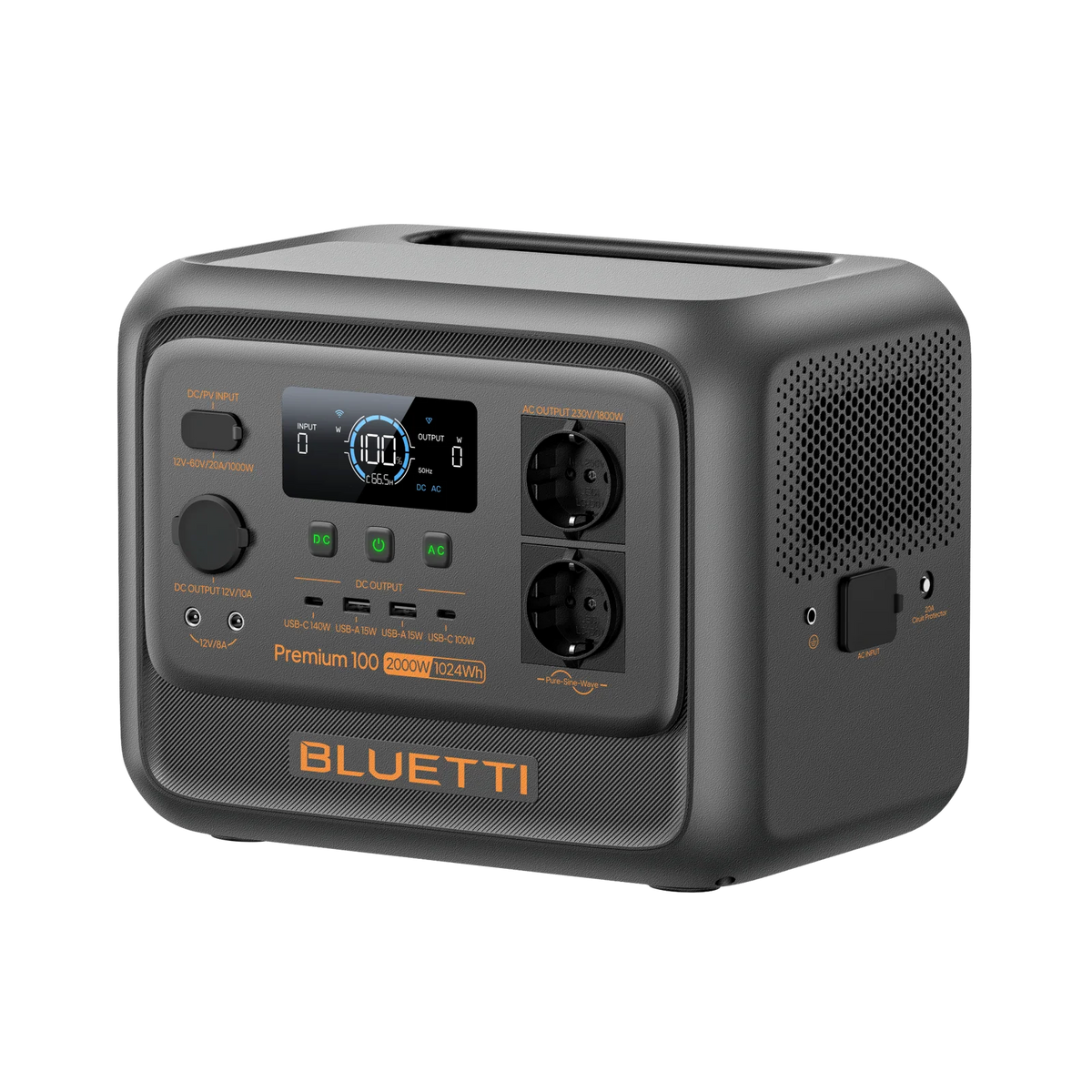 BLUETTI Premium 100 V2 Tragbare Powerstation – 1.024 Wh LiFePO₄