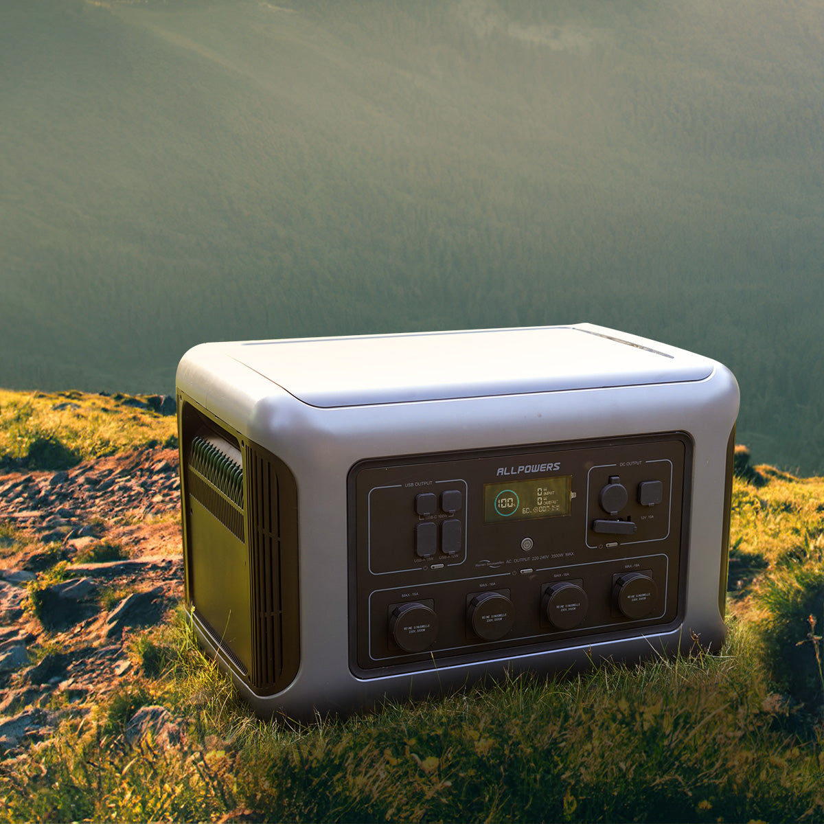 ALLPOWERS R3500 V2 Home Backup Power Station | 3500W 2880Wh Portable Solar Generator
